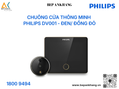 Chuông cửa thông minh Philips DV001 - Đen/ Đồng Đỏ
